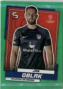 Jan Oblak #57 2022 Topps UEFA Superstars
