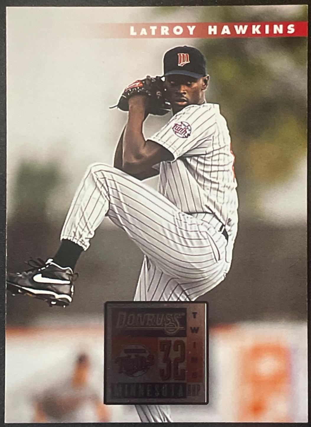 LaTroy Hawkins #514 Baseball Cards 1996 Panini Donruss