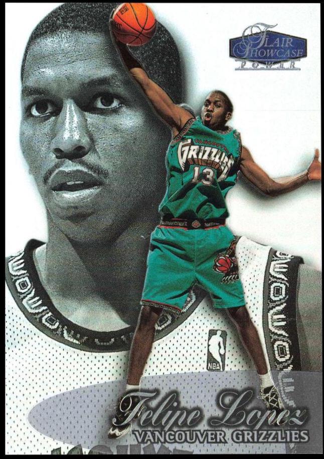 Felipe Lopez #65 1998 Flair Showcase Basketball