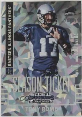 Tony Romo [Cracked Ice Ticket] #97