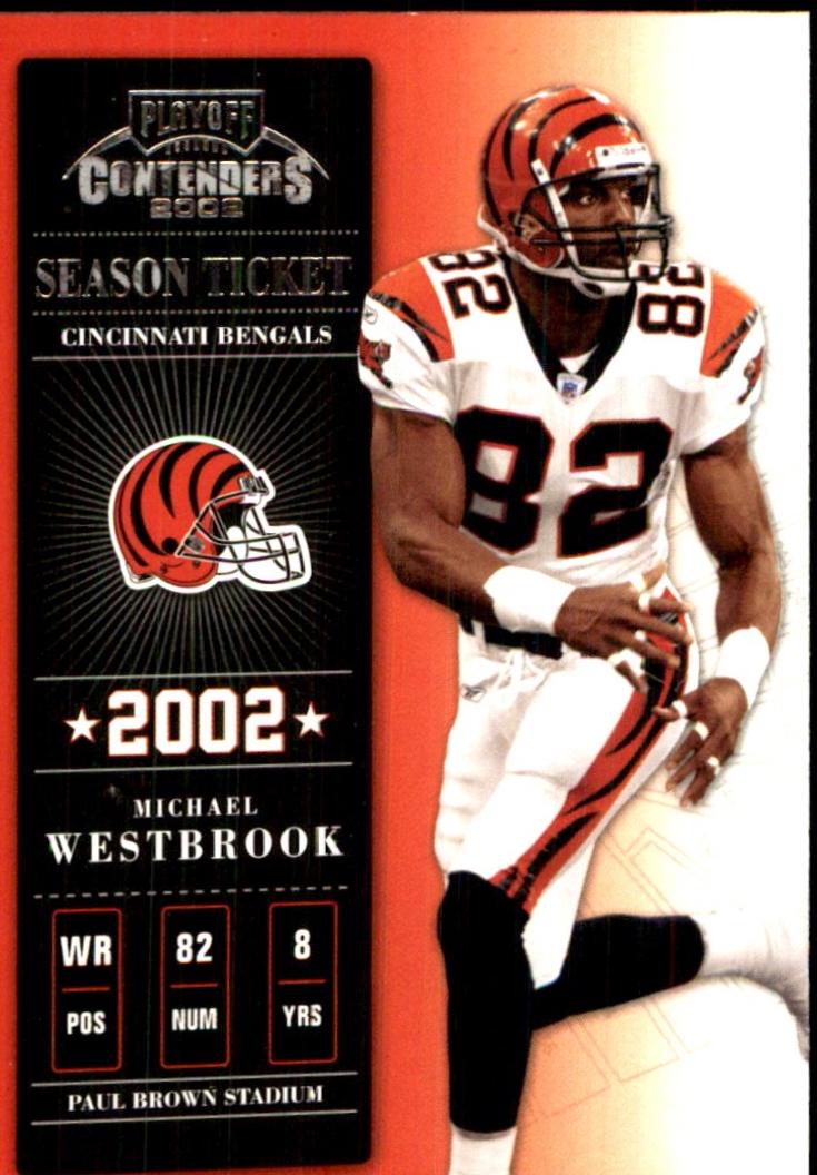 Michael Westbrook #16 2002 Playoff Contenders Football