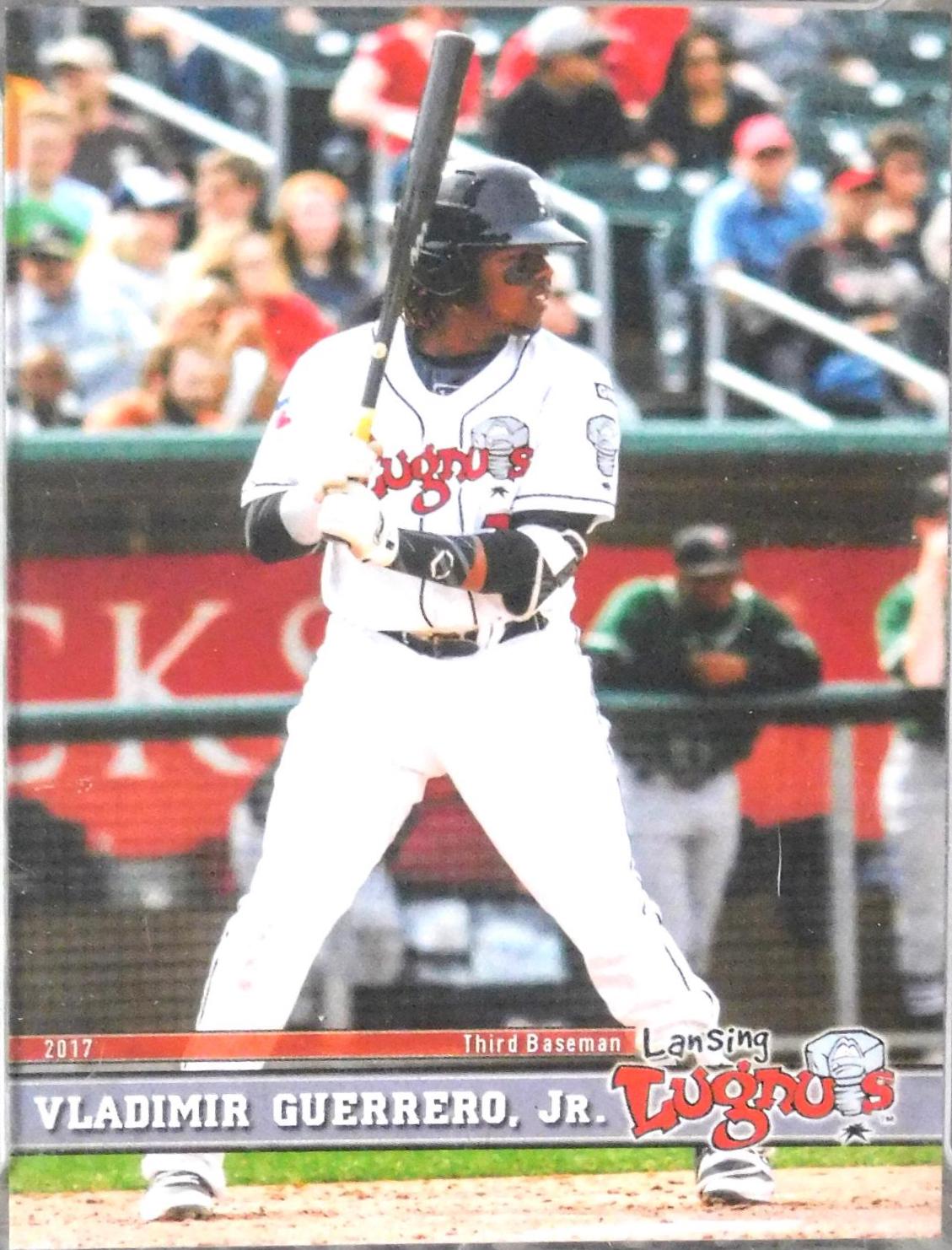 Vladimir Guerrero Jr #27 Baseball Cards 2017 Topps