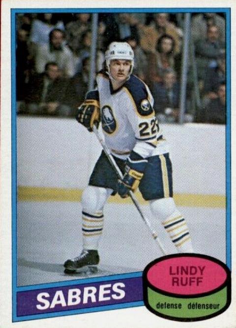 Lindy Ruff #319 Hockey Cards 1980 O-Pee-Chee