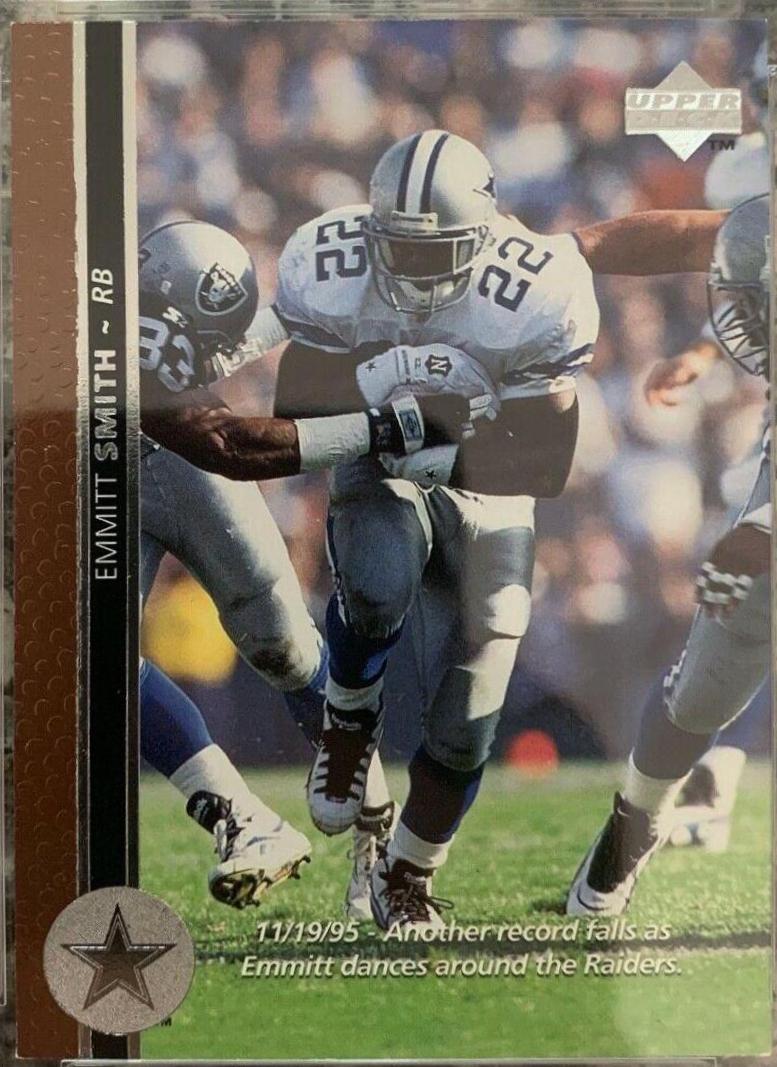 Emmitt Smith #158 1996 Upper Deck Football