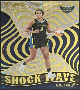 Satou Sabally #6 Basketball Cards 2022 Panini Revolution WNBA Shock Wave