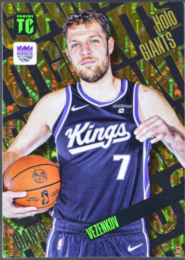 Sasha Vezenkov #HG-SV Basketball Cards 2024 Panini NBA Top Class Holo Giants
