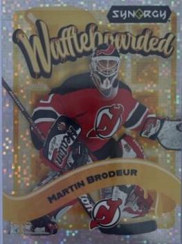 Martin Brodeur #WB-9 Hockey Cards 2024 Upper Deck Synergy Waffleboarded