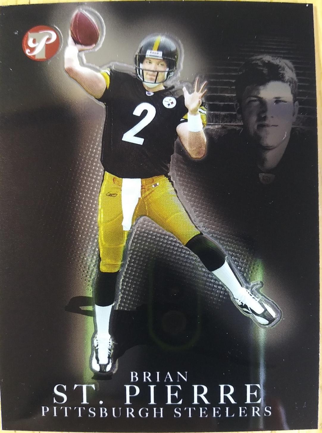 Brian St. Pierre #71 2003 Topps Pristine Football