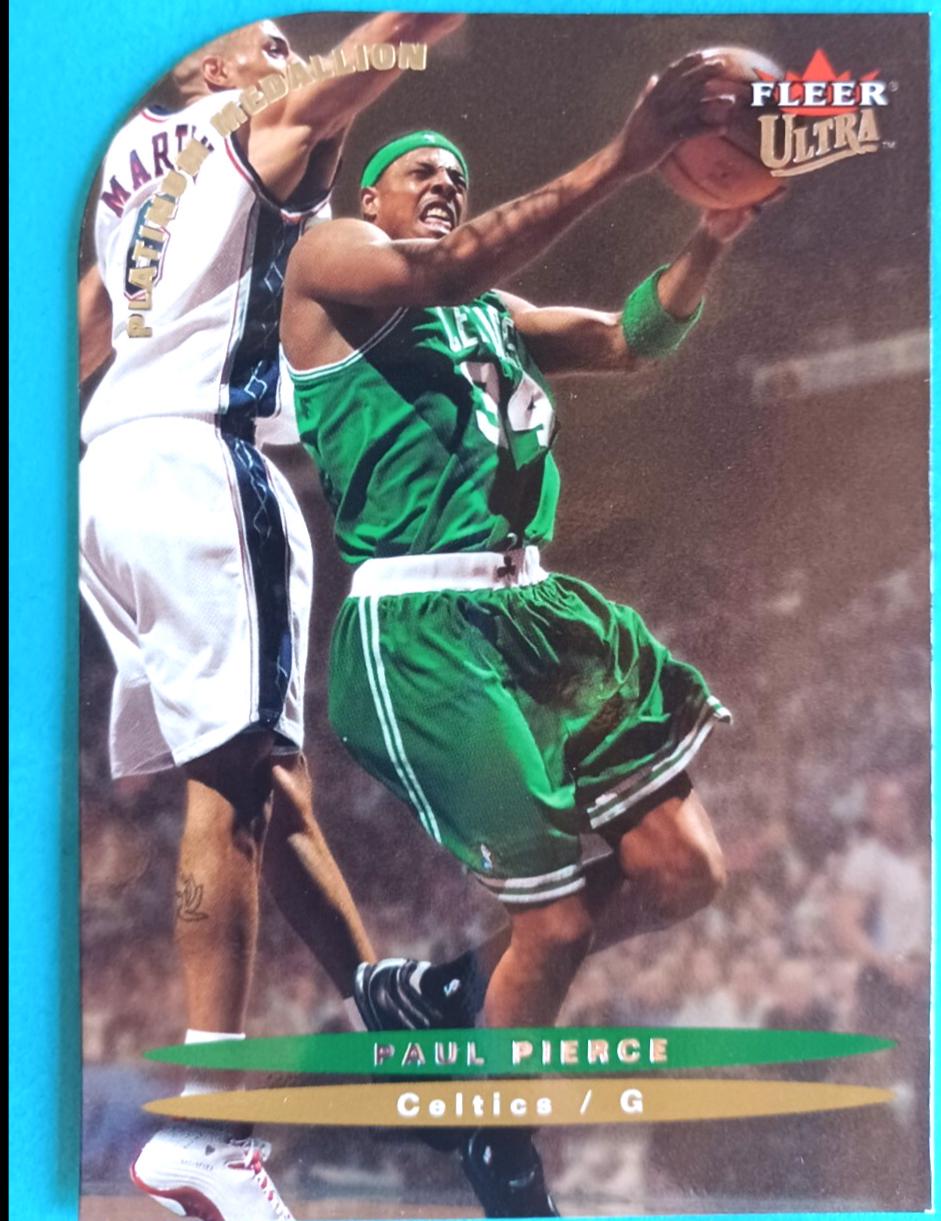 Paul Pierce #161 2003 Ultra Platinum Medallion Basketball