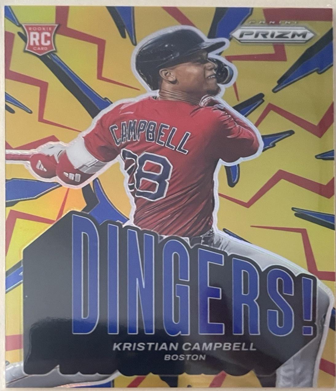 Kristian Campbell [Blue] #9 Prices | 2025 Panini Prizm Dingers
