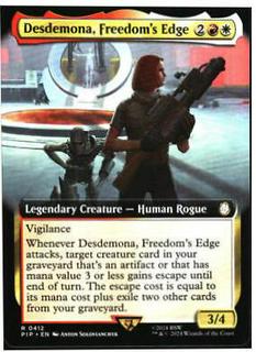 Desdemona, Freedom's Edge