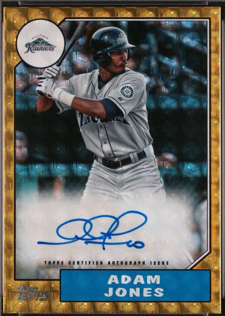 Adam Jones [Foilfractor] #MILB-AJ