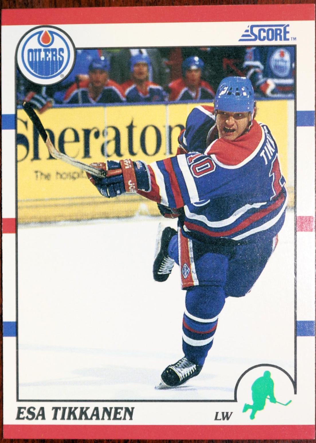Esa Tikkanen #13 Hockey Cards 1990 Score