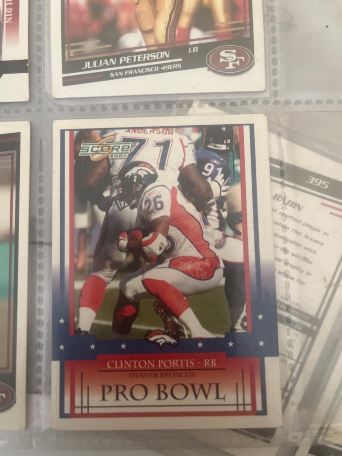 Clinton Portis #337 2004 Panini Score Football