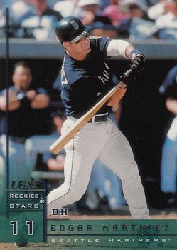 Edgar Martinez #54 1998 Leaf Rookies & Stars Baseball