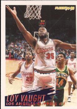 Loy Vaught #109 Basketball Cards 1994 Fleer
