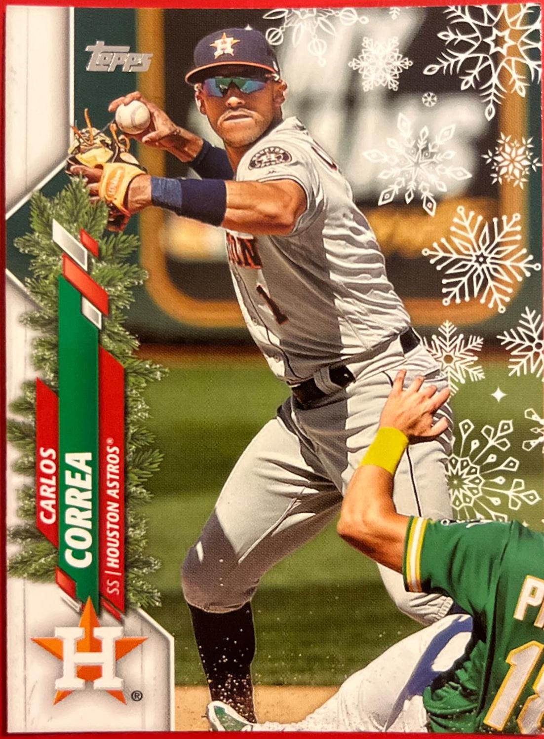 Carlos Correa #HW131 Baseball Cards 2020 Topps Holiday