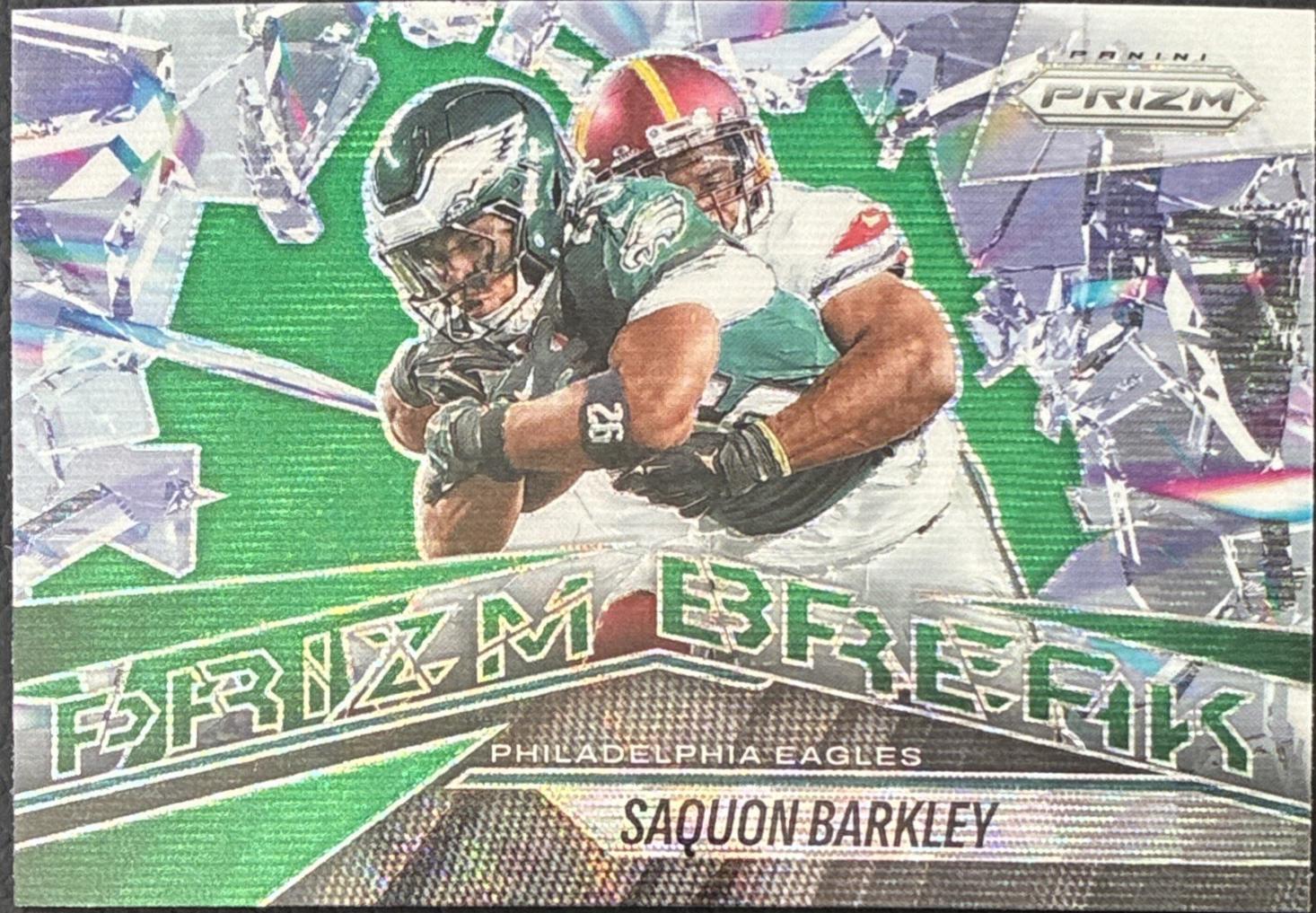 2025 Saquon Barkley [Green Wave] #9