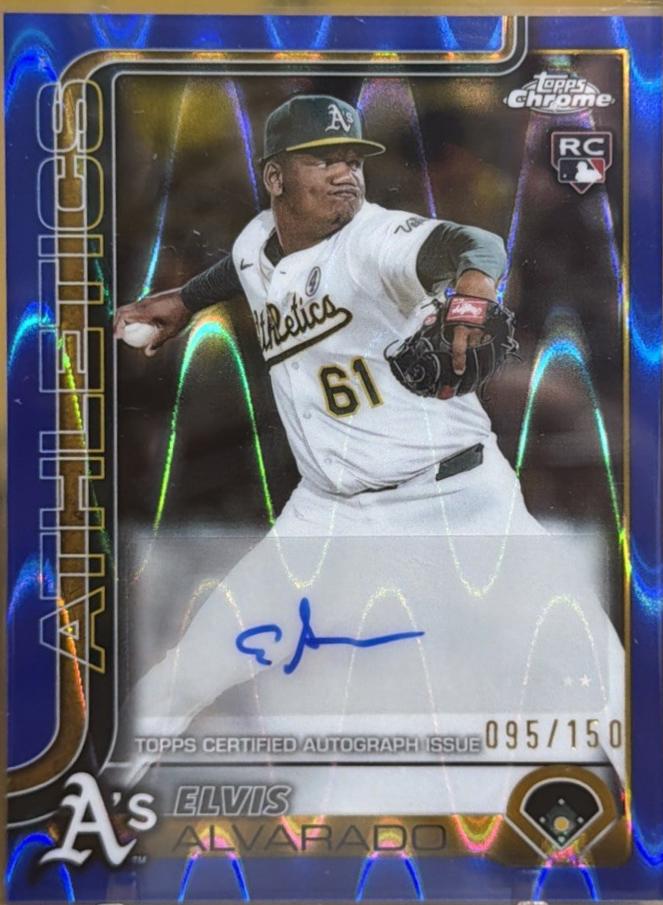 Elvis Alvarado [Blue RayWave Refractor] #AC-EA