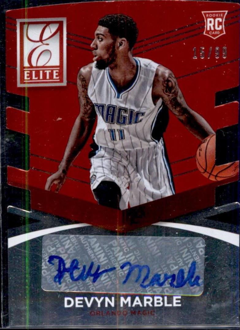 Devyn Marble #15 2014 Panini Donruss Status Signature Basketball