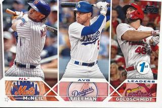 Paul Goldschmidt, Freddie Freeman, Jeff McNeil