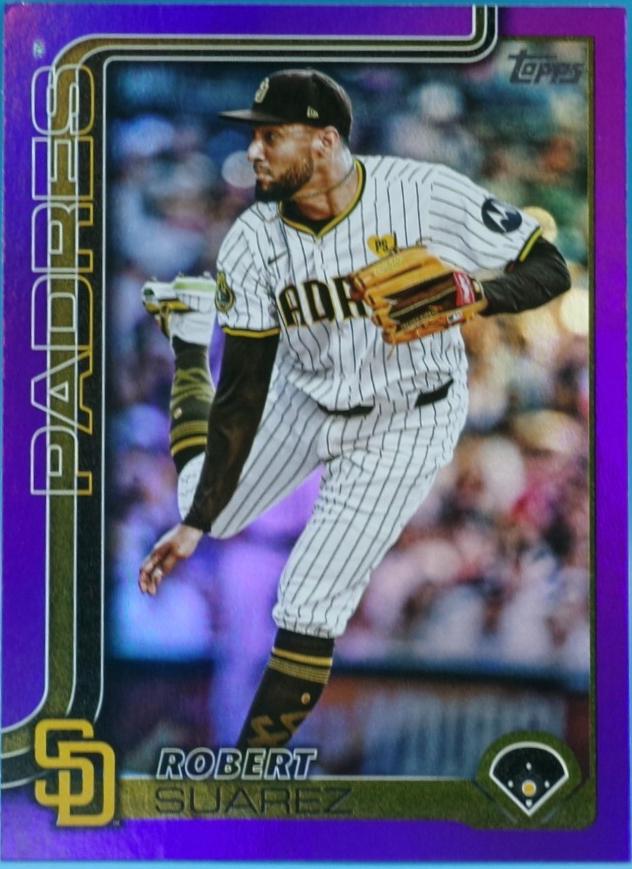 Robert Suarez [Purple Rainbow Foil] #633