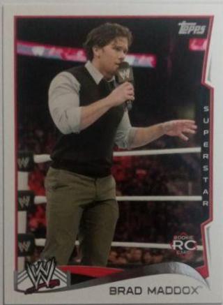 Brad Maddox #5 Wrestling Cards 2014 Topps WWE