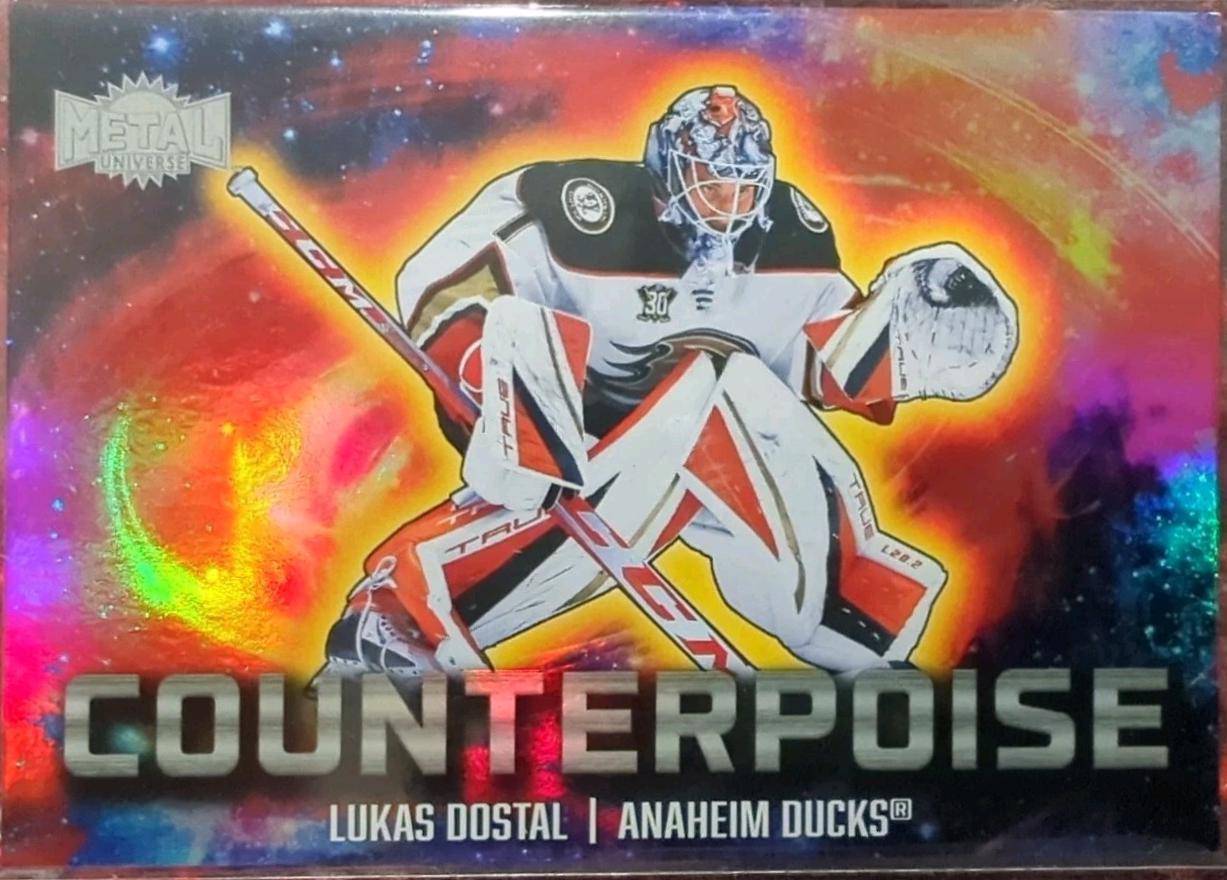 Lukas Dostal #17 2024 Skybox Metal Universe Counterpoise Hockey