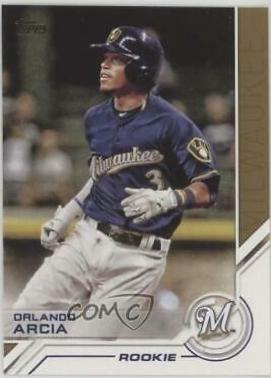 Orlando Arcia #S-11 Baseball Cards 2017 Topps Salute