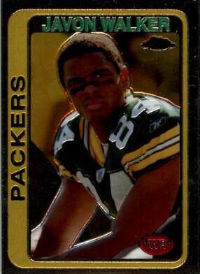 Javon Walker #TB23 Football Cards 2005 Topps Chrome Throwbacks