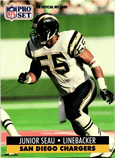Junior Seau #645 Cover Art