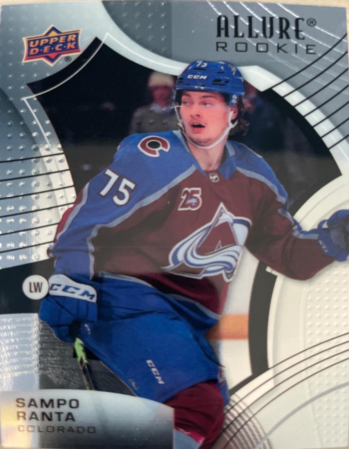 Sampo Ranta #141 Hockey Cards 2021 Upper Deck Allure