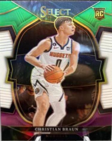 Christian Braun [Green White Purple] #85 Prices | 2022 Panini