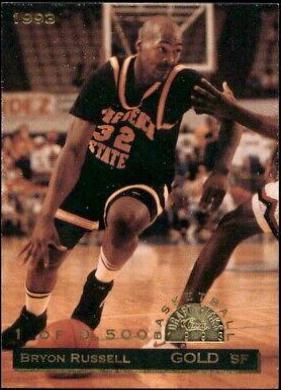 Bryon Russell #65 1993 Classic Draft Picks Basketball