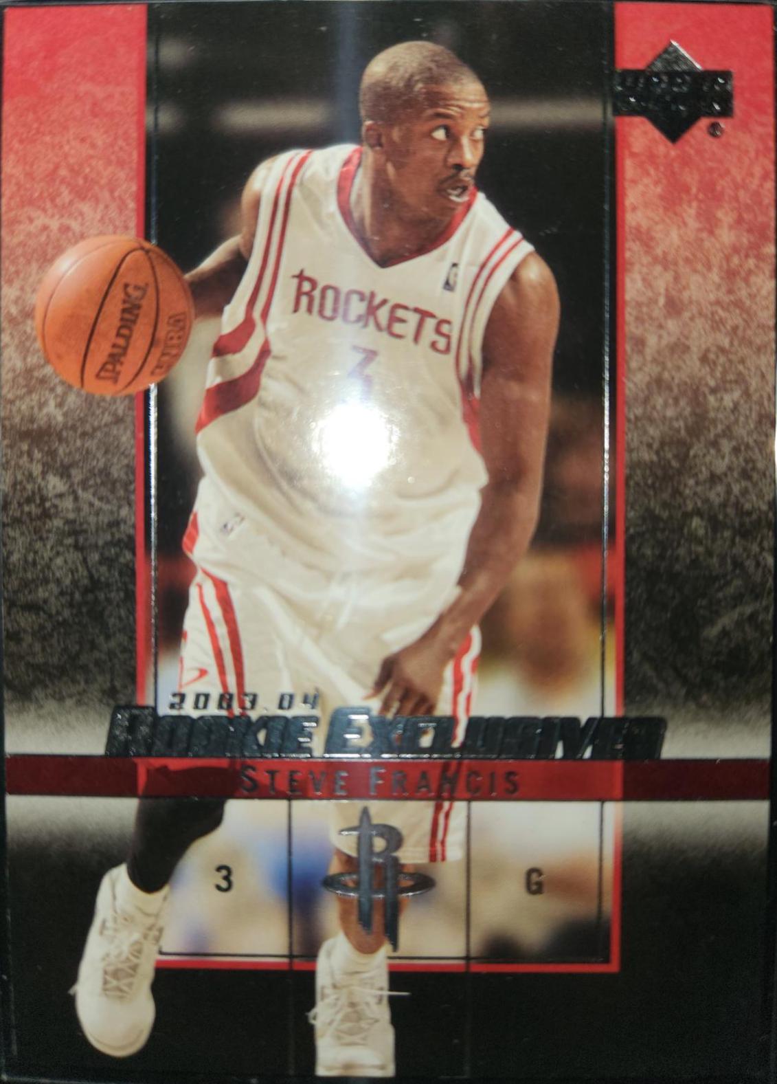 Steve Francis #53 Basketball Cards 2003 Upper Deck Honor Roll