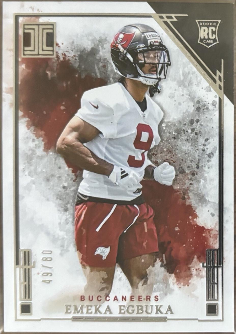 Emeka Egbuka #81 2025 Panini Impeccable Football