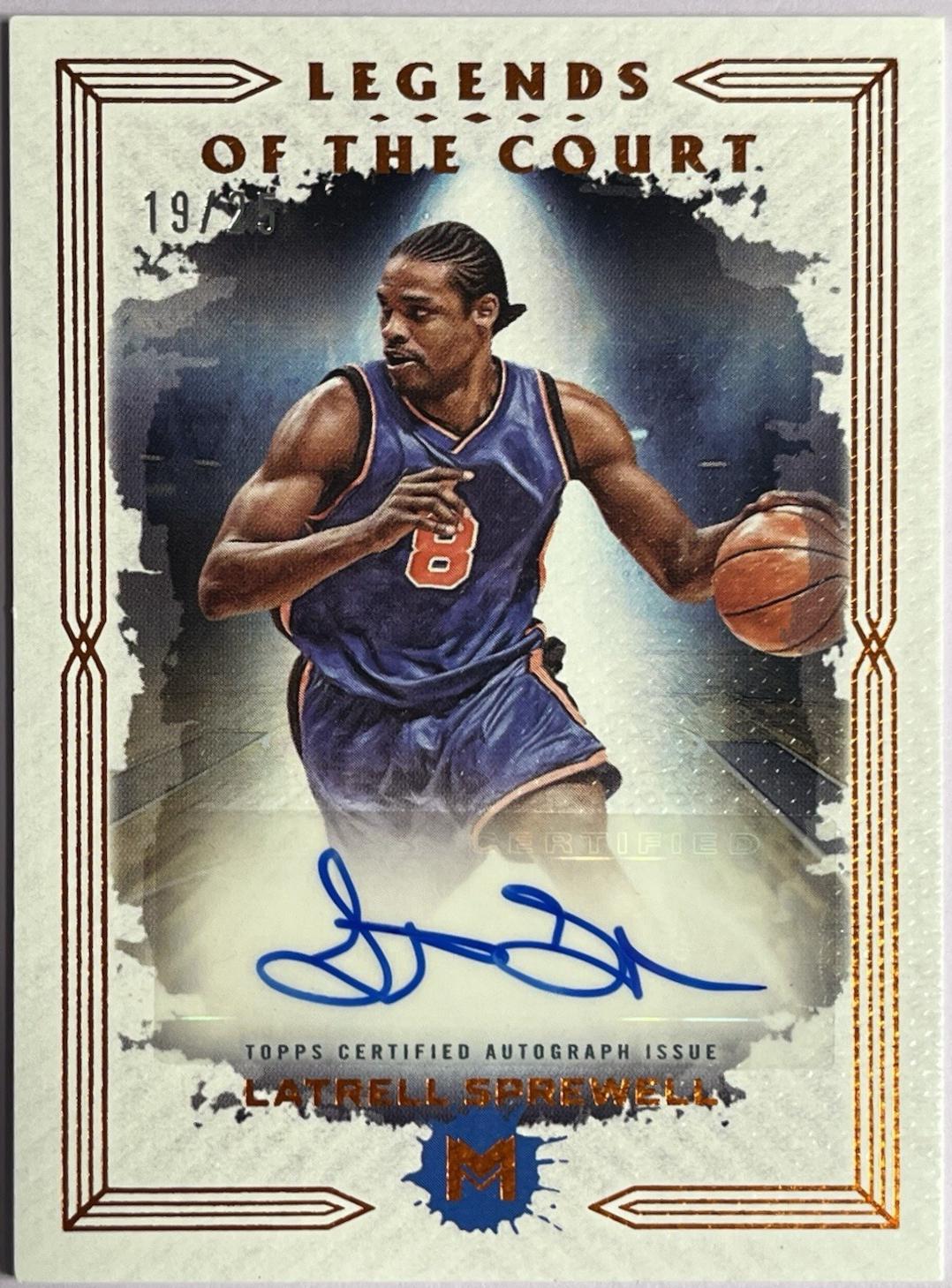 Latrell Sprewell #LCS-LS