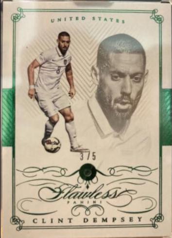 Clint Dempsey #94 2016 Panini Flawless Soccer