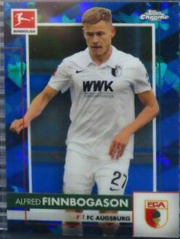 Alfred Finnbogason #2 Soccer Cards 2020 Topps Chrome Bundesliga