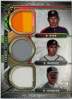 Greg Maddux / Randy Johnson / Nolan Ryan