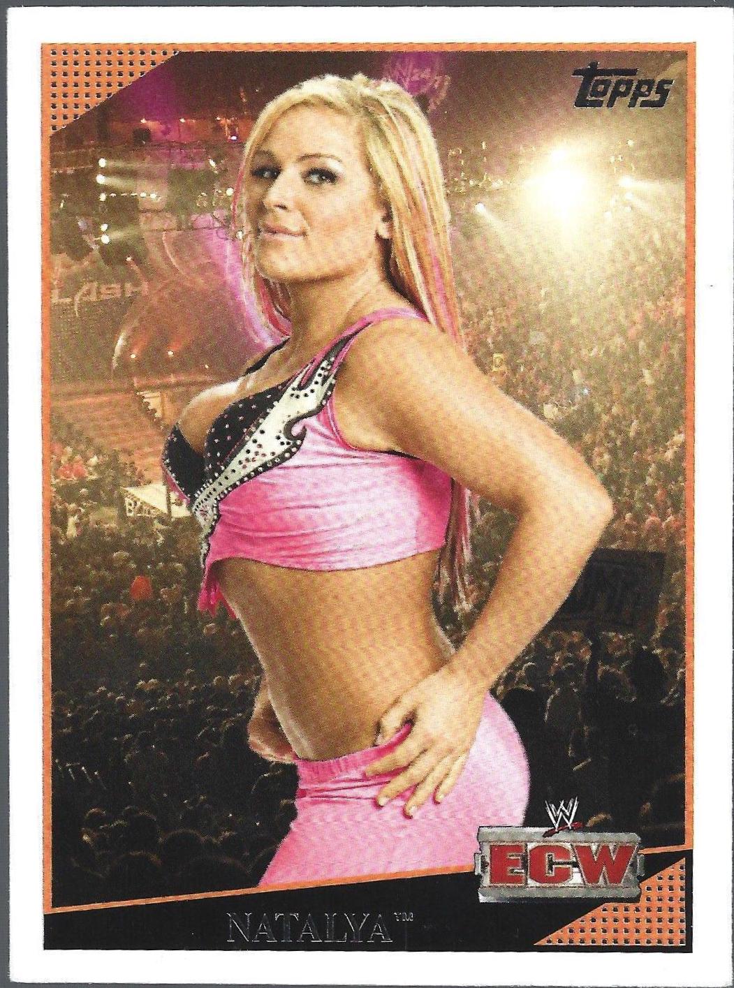 Natalya #8 Wrestling Cards 2009 Topps WWE