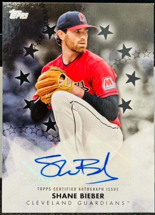 Shane Bieber #BSA2-SB