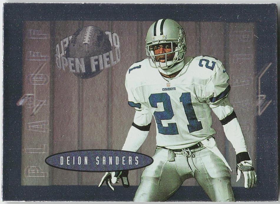 Deion Sanders #21 1996 Playoff Contenders Football