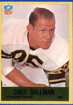 Gary Ballman #148 Football Cards 1967 Philadelphia