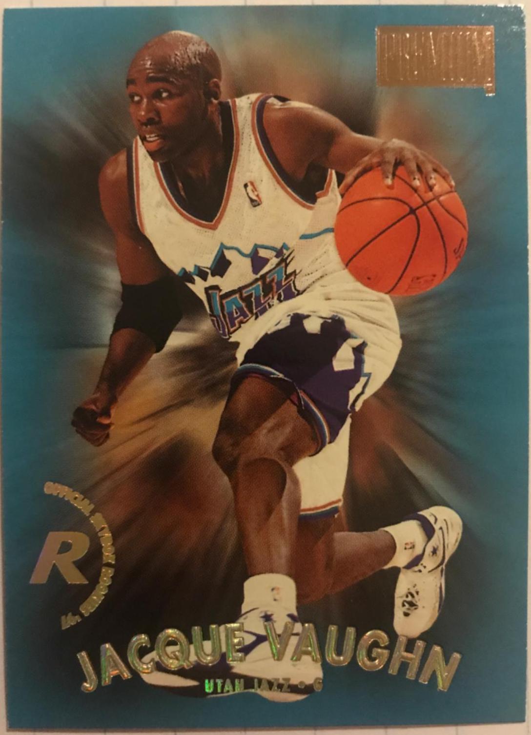 Jacque Vaughn #163 Basketball Cards 1997 Skybox Premium