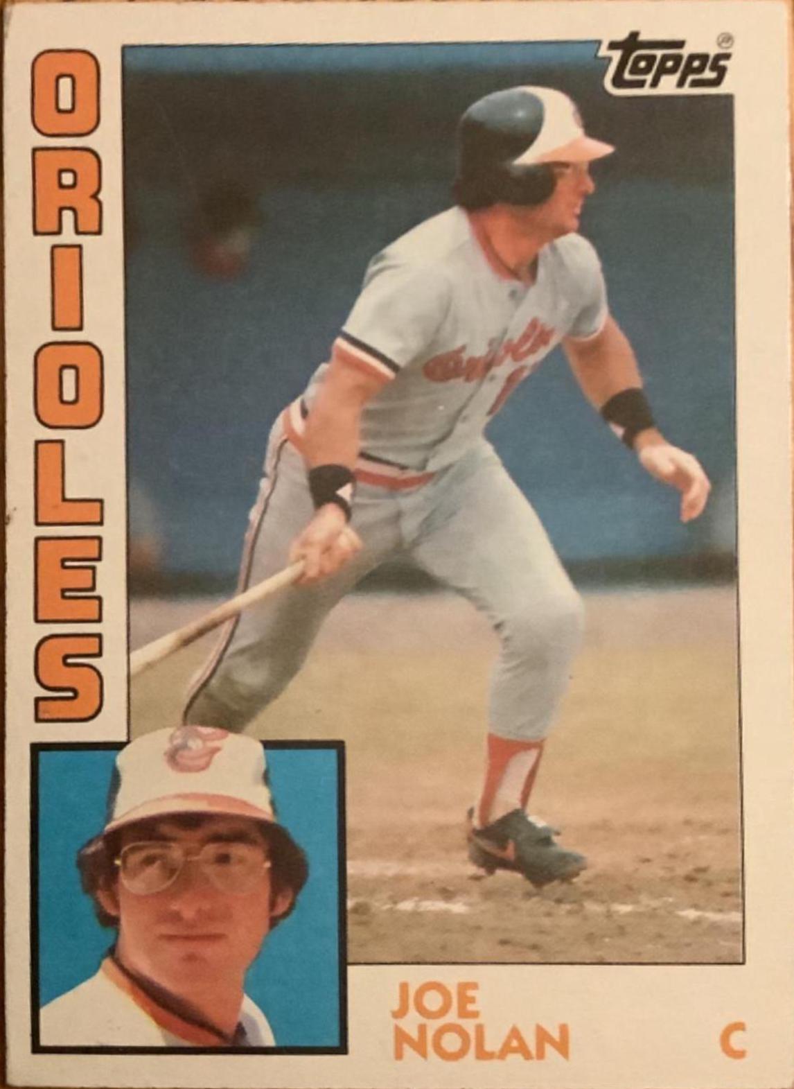 Joe Nolan #553 Baseball Cards 1984 Topps