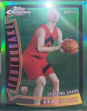 Gradey Dick [Green Refractor] #YQ-10