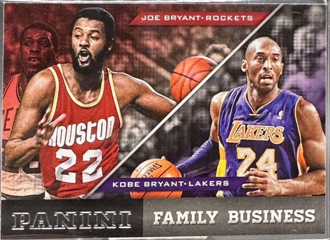 Kobe Bryant, Joe Bryant #8 Basketball Cards 2013 Panini Family Business