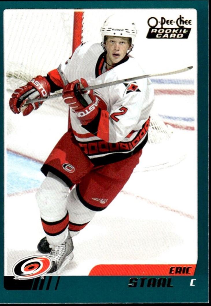 Eric Staal #334 2003-04 O-Pee-Chee Hockey