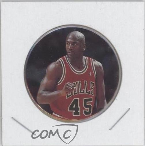 Michael Jordan #S54 1995 Upper Deck Michael Jordan Milk Caps Foil Basketball